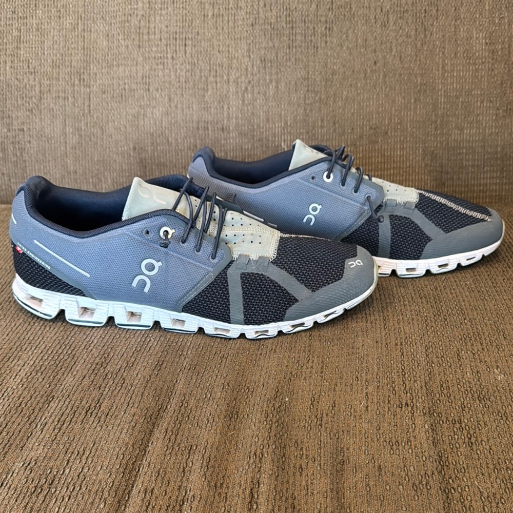On Running Gray Athletic Shoes for Performance